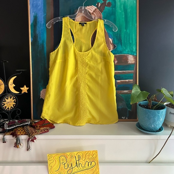 Jacob Sunny Yellow Women's Tank Top M - Picture 1 of 16